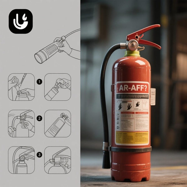 Cómo recargar un extintor de espuma AR-AFFF: proceso paso a paso